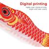 DOITOOL 5 Pcs Japanese Carp Windsock Streamer Fish Flag Kite Koinobori Hanging Decor for Japanese Sushi Bar Izakaya Room (70x17cm)