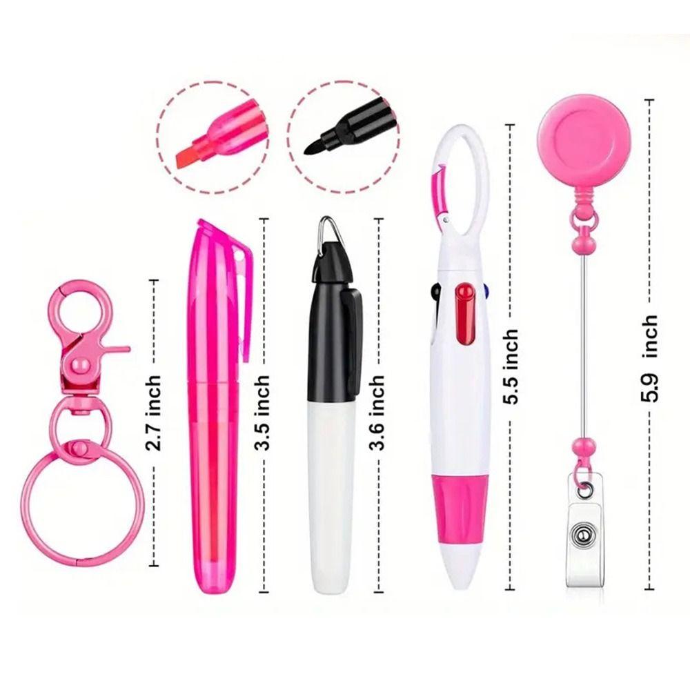 DIY Nurse Pen Set Retractable Ball Pen NEW Permanent Marker  Gift
