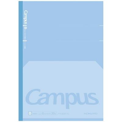 KOKUYO Campus Flat Dotted Ruled of Notebook, Lines, B-ruled, Blue, No-FL3CBT-B [Set 10]