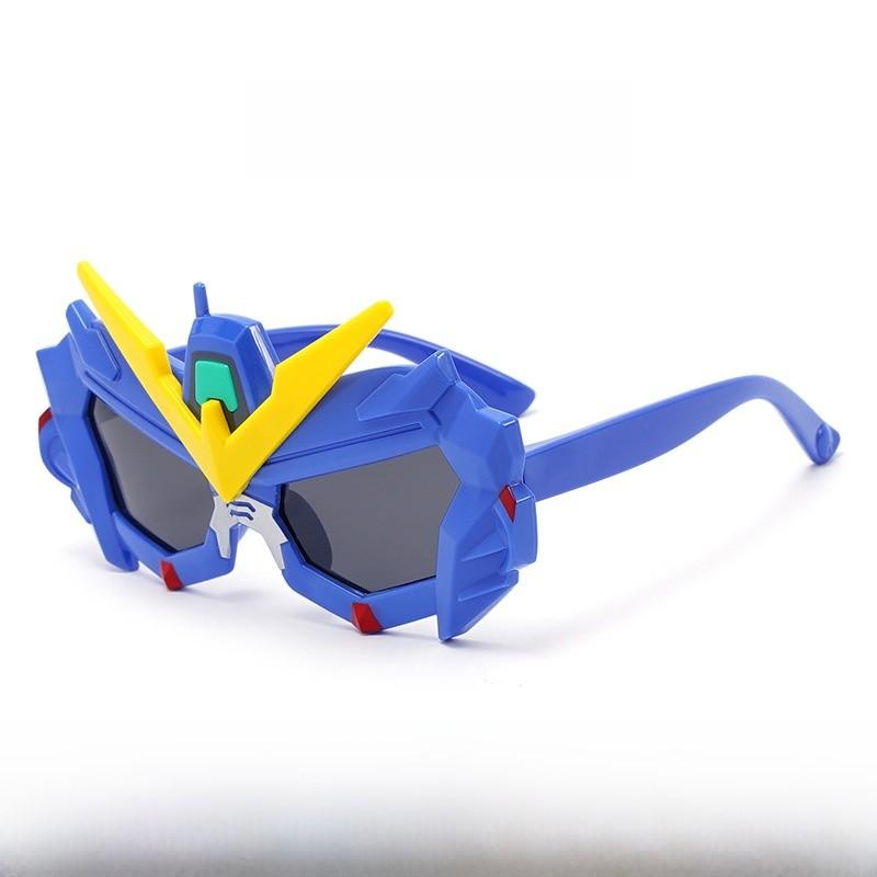 

Mysterious Mech Warrior Kids Sunglasses With Polarized Tac Lenses For Sun Protection And Outdoor Play синий
