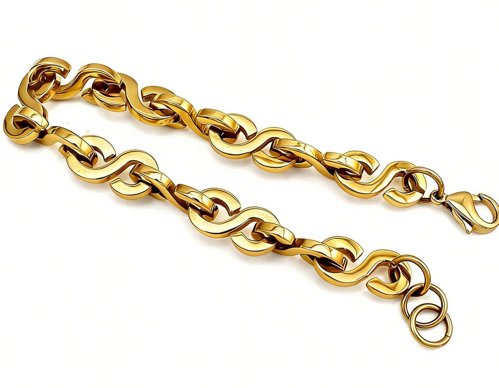 2026 New Arrival 316L Stainless Steel Twist Link Chain Bracelet Versatile Unisex Fashion Jewelry Hypoallergenic For Daily Party