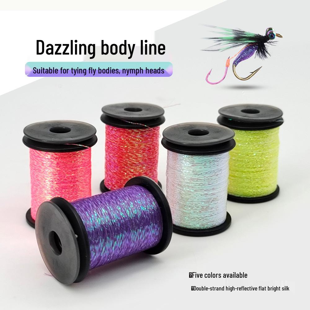 

BLF Reflective Tying Line for Fly Fishing and Crafting белый