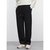 Yizhi Men's Winter Velvet-Lined Casual Straight-Leg Sweatpants