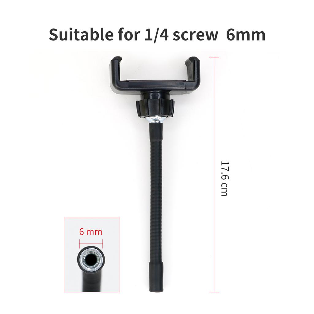 Ring Light Table Support Cell Phone Tripod Monopod Portable Hose Clip For Smartphone Stand Live Broadcast Flexible Clamp Holder
