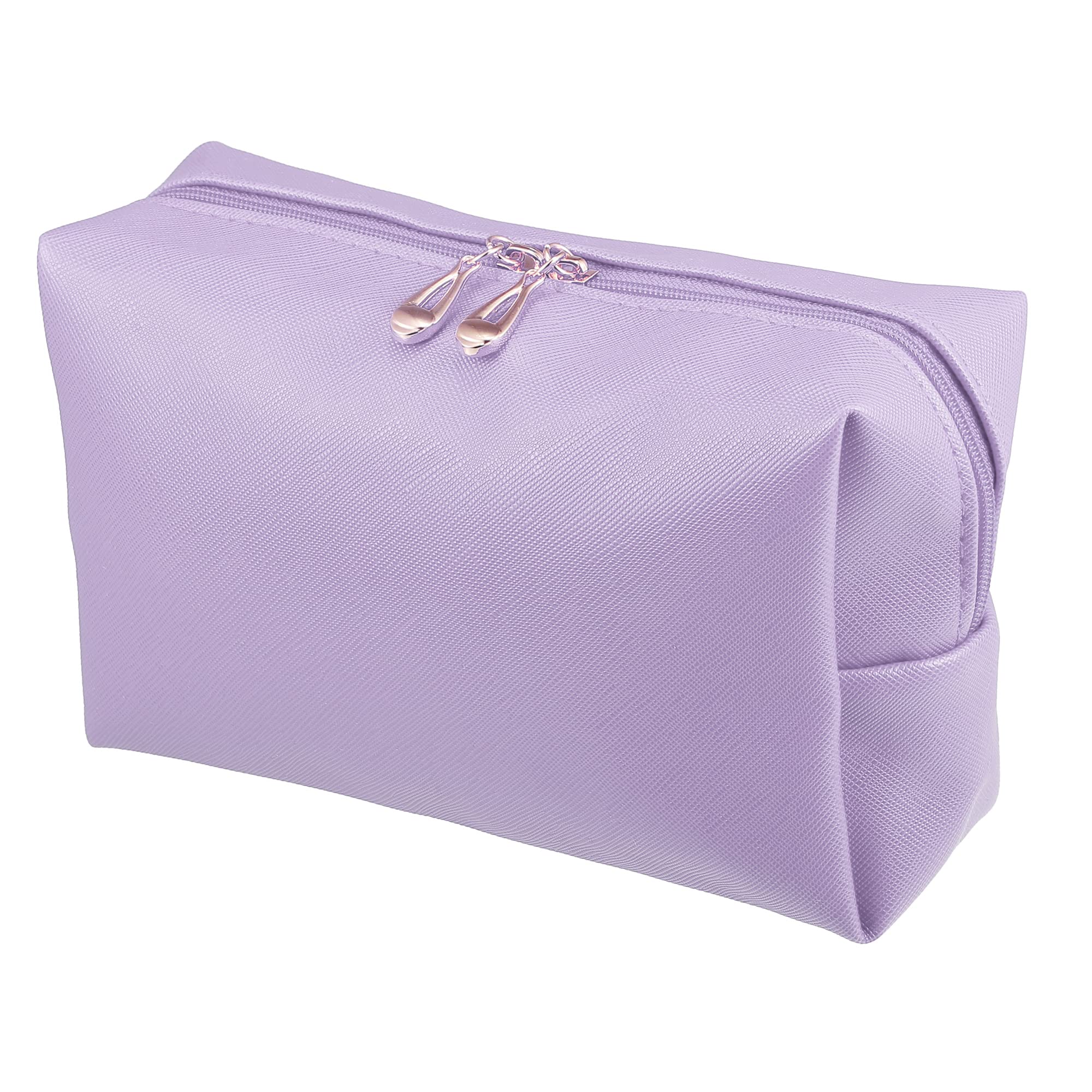 

VOCOSTE Waterproof Travel Cosmetic Bag with PU Leather Case for 1 Purple Women, Pc, фиолетовый