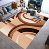 Stylish Geometric lines Washable Modern 3D Printing Carpet Mat for Living Room Bedroom Toilets Home Decoration Rugs