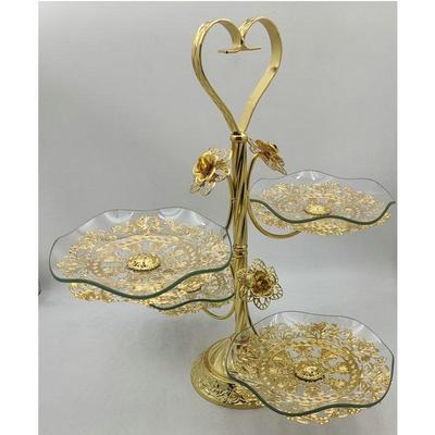 European High-End Multi-Layer Fruit Plate for Living Room