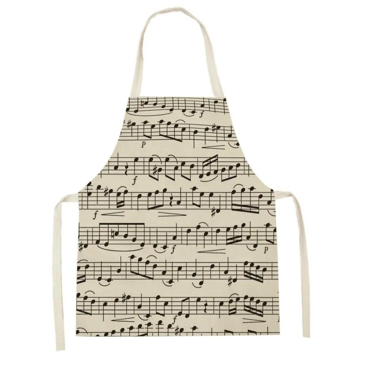 

Музыкальный инструмент, стиль, гитара, кухонный фартук, женский нагрудник, фартук для уборки дома, кухонный фартук для приготовления пищи, фартук шеф-повара 68x55cm