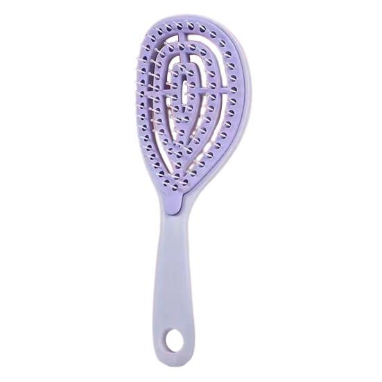 Self Cleaning Vented Hair Brush for Women, Scalp Massage Paddle Brush for Wet Dry Hair, Blow Drying Hair Detangler Brush