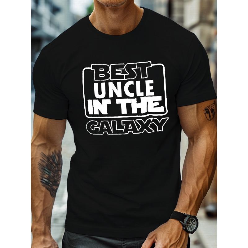 European sizes Men's Summer T-shirt, Graphic Print Short Sleeve Tees Trend Casual Tops for Daily Life Fashionable Cool Tee Tops for Men