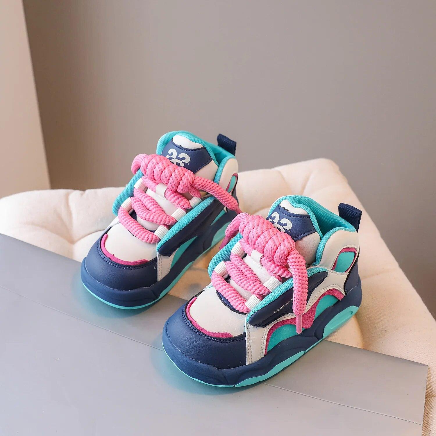 

Детская спортивная обувь, детские кроссовки для девочек, школьные повседневные нескользящие детские модные спортивные кроссовки для мальчиков