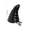 Rhinoceros Horn Headpiece Headdress for Carnivals Festival Halloween Hair Clip