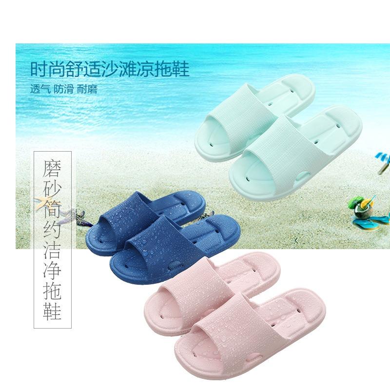 Couple bathroom non-slip slippers waterproof comfortable soft warm shoes men's and women's hotel work slippers, wholesale S