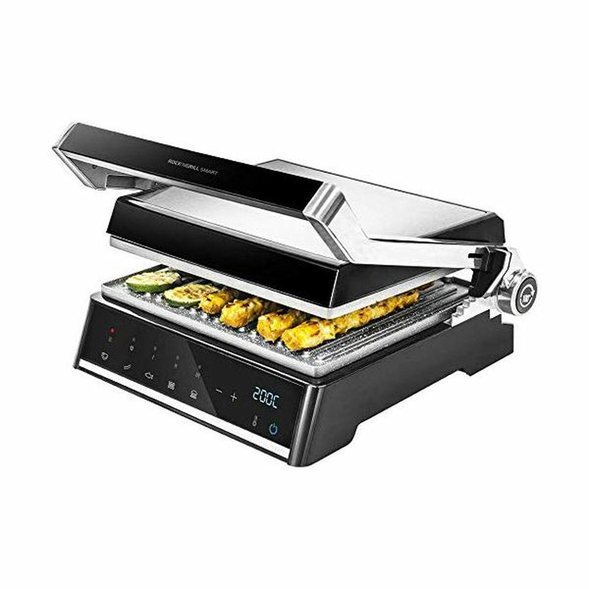 

Контактный гриль Cecotec Rock nGrill Smart 2000W Черный Нержавеющая сталь