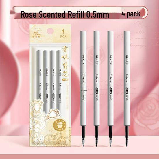 

Kaba Bear Retro Neutral Pen with Replaceable Fragrant CS Ink Cartridge and ST Needle Injector. 0.5mm