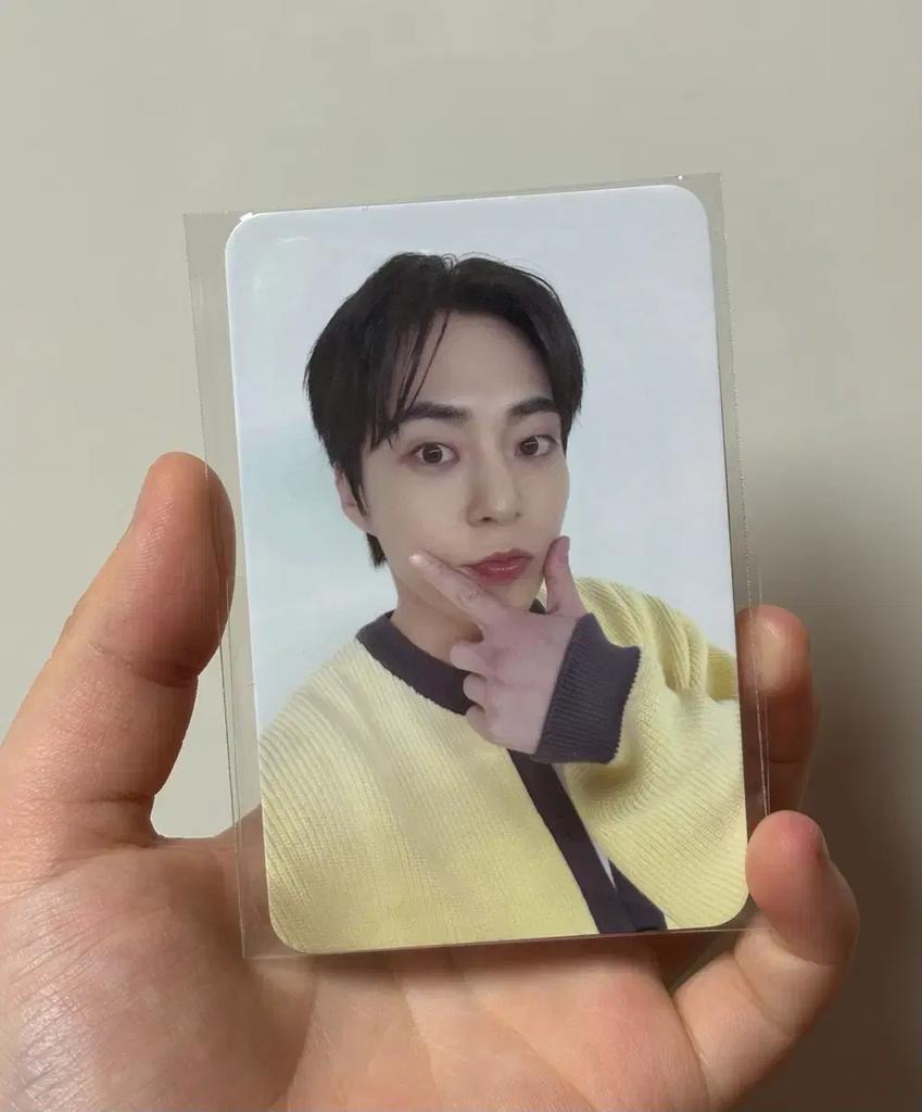 Xiumin Geburtstag Fan-Treffen Shooting Voyage Fotokarte Übertragung