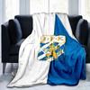 Coperta con Emblema Cresta del Leone IFK Adatta per Divani, Letti, Uffici e Campeggio - Regalo Perfetto per Halloween Natale