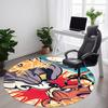 1pc Tom Jerry Office Round Area Rug, Under Office Chairs Bedroom Living Room Home Decor, Room Deco, Available In Various Sizes