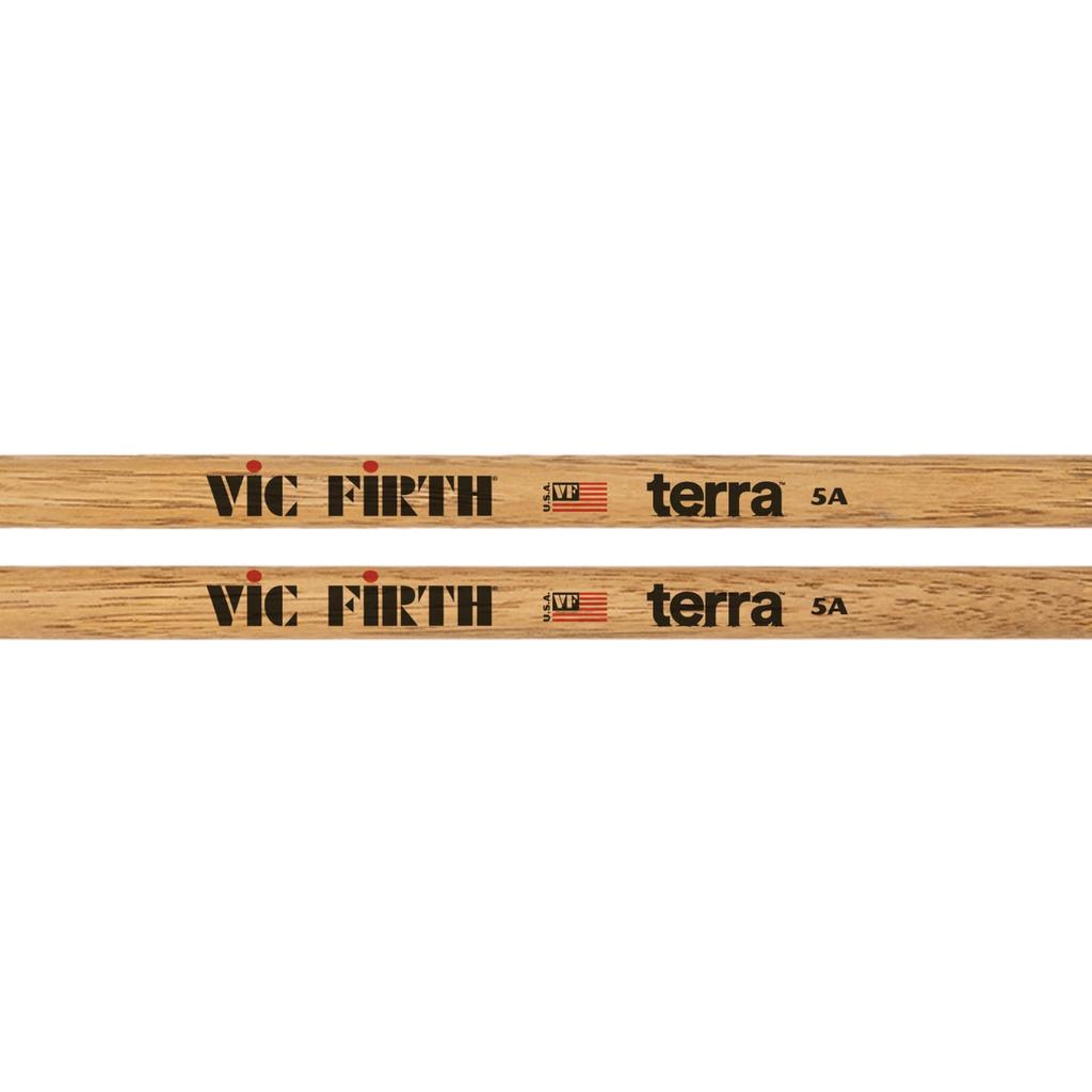 VIC FIRTH Terra Series Drumsticks, 5A, 14.4x407mm, Hickory, VIC-5AT