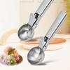 Useful Stainless Steel Dual-purpose Ice Cream Scoop Ice Cream Scooper Multifunctional Fruit Scoop Home Kitchen Supplies