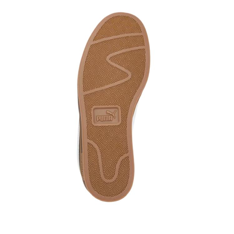 Puma Smash Vulc V3 Synthetic Leather Casual Classic Simple Retro Breathable Low-Top Skate Shoes Unisex Sneaker Black 380752-23