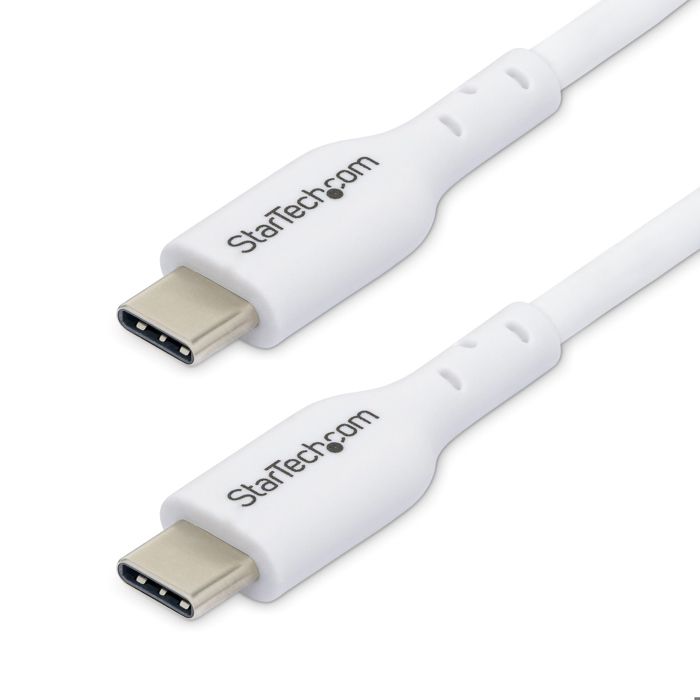 Câble De Charge USB-C - STARTECH.COM - 2m - 60W - Blanc - Compatibilité Universelle
