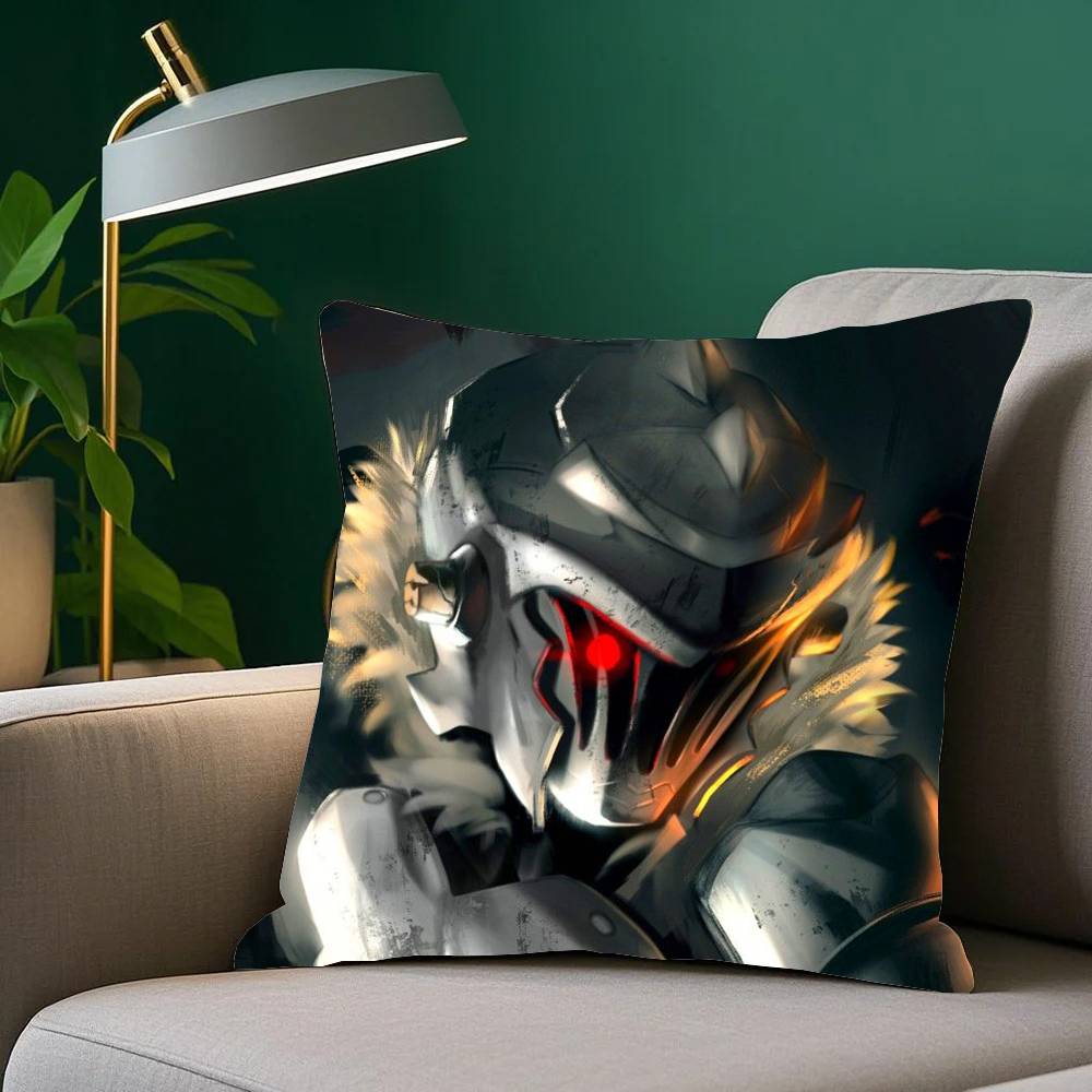 Anime G-Goblin Slayer Pillow Case Home Decor Throw For Sofa Bed Car Room Decor Gift Idea
