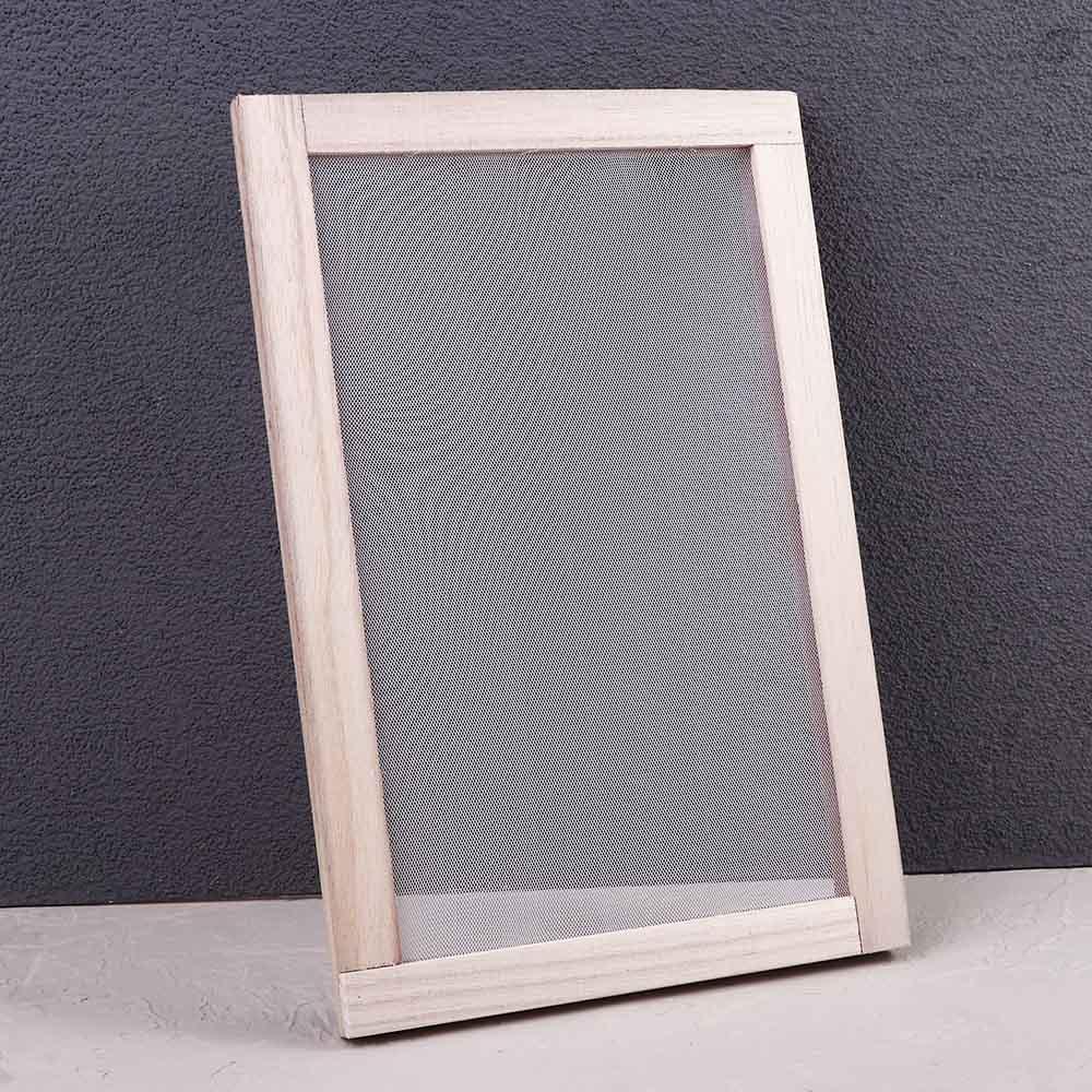 Paper Making   Kit Screen Frame Wooden paper holder Mould Screen Frame Paper Making Screen