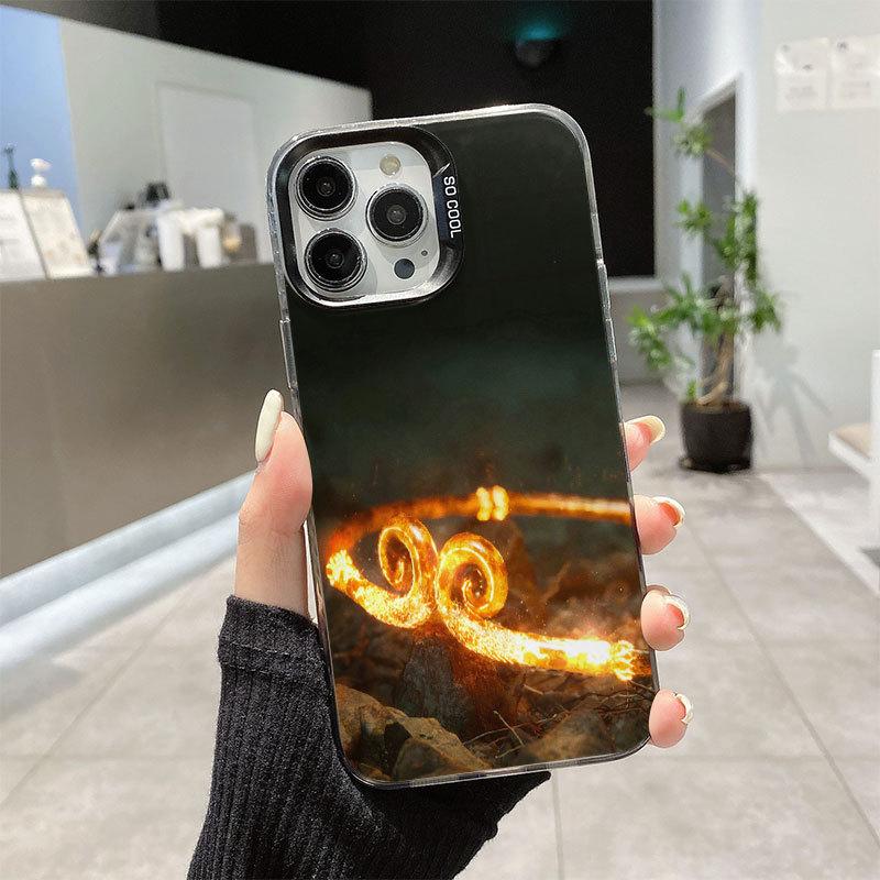 

Black Myth Wukong for Apple 15promax Phone Case 11 Colorful Silver for IPhone 13 Phone Case 14 Games 12 For iPhone 17PROMAX