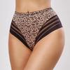 Fashion Summer Sexy Mesh Splicing High Waist Lifting Arm Plus Size Underwear Comfortable Breathable Soft Skin Friendly Women's Triangle Panties