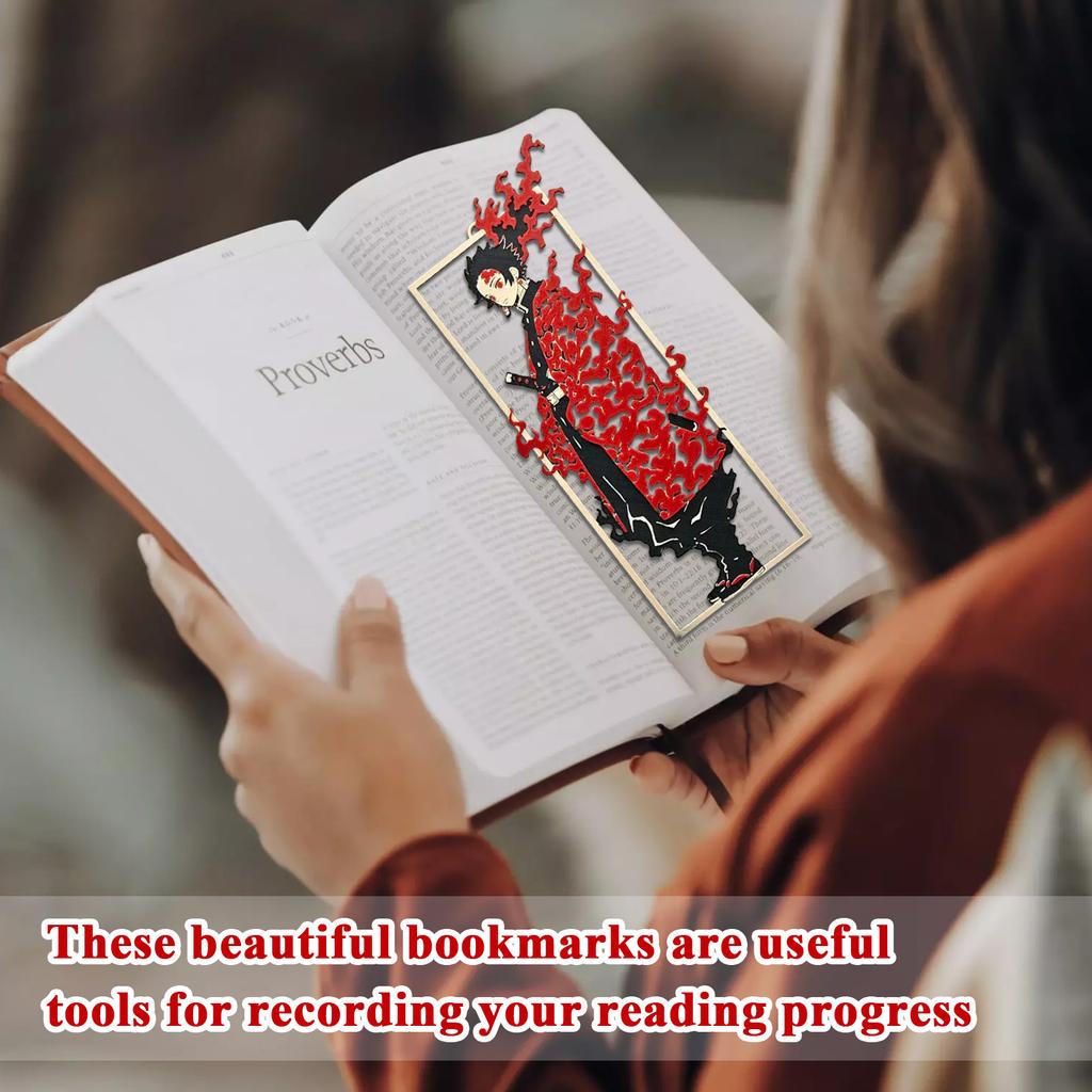 Marque-pages Personnage d'Anime, Marque-pages Imprimés en 3D, Marque-pages Personnage