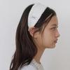 Soft Knit Wide Headband - Cream
