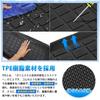 GIMUYA Luggage Mat for Toyota Land Cruiser Prado 150 Series Compatible with Gasoline and Diesel Vehicles 2009 TPE Interior Custom Easy 1 Piece Black
