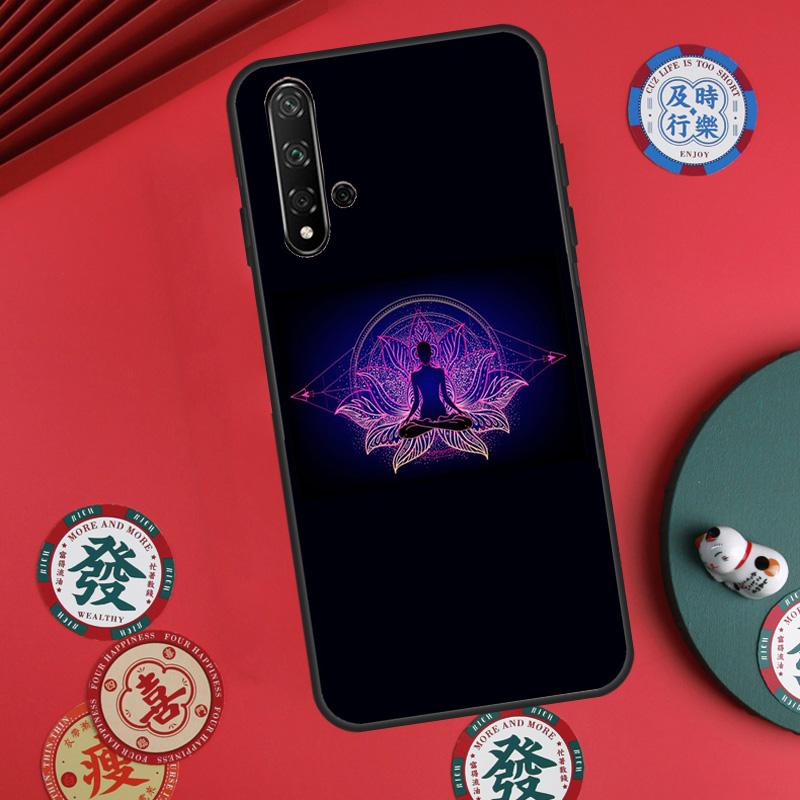 Mandala Chakra Yoga For Huawei Nova 12s 7i 8i 11i 12i Y73 Y70 Y90 Y60 Y72 Y61 Y91 9 10 SE P30 Pro P40 Lite Case