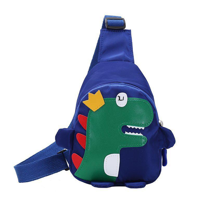 Children's Cute Dinosaur Crossbody Chest Bag - Casual Single Shoulder Backpack