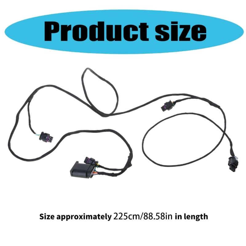 Front Bumper Parking Sensor Wiring Harness Replace 61129286479 Parking Sensor Wiring Automotive Accessories