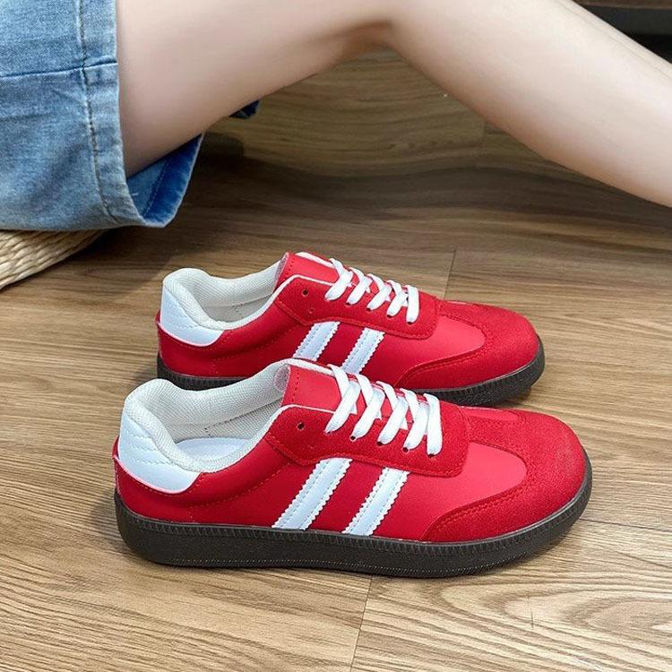 Campus American Retro Flat-bottomed German Training Shoes Women's 2025 Spring New Casual Versatile Explosive Breathable Soft Baseplate Shoes