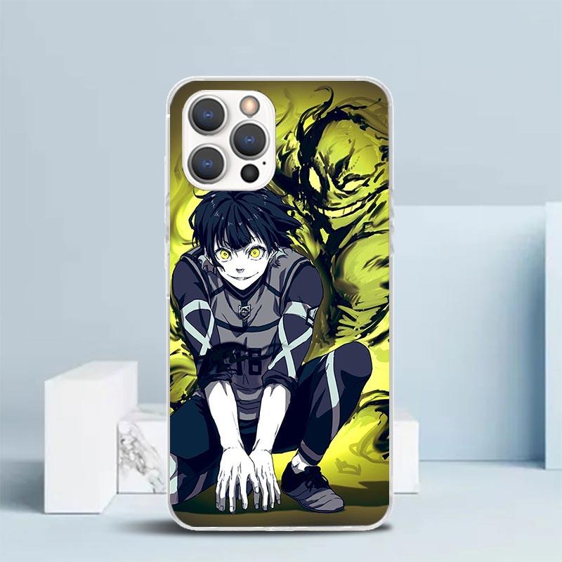 Blue Lock Bachira Meguru Phone Case For IPhone 16 17 Air 16E 15 14 Plus 13 Mini 12 11 Pro Max 7 8 + SE 2020 Soft TPU Back Cover
