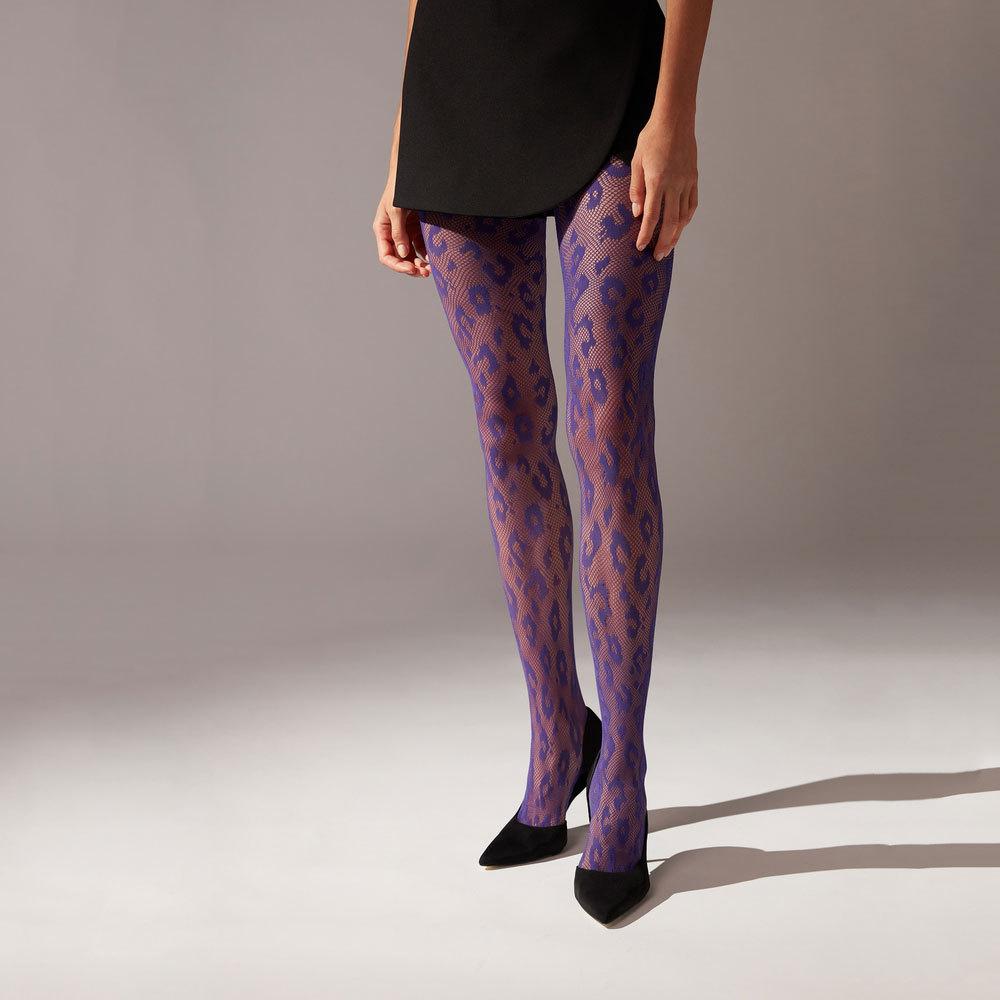 Jacquard Bat Netting Stockings Dense Bat Netting Jacquard Fishnet Stockings