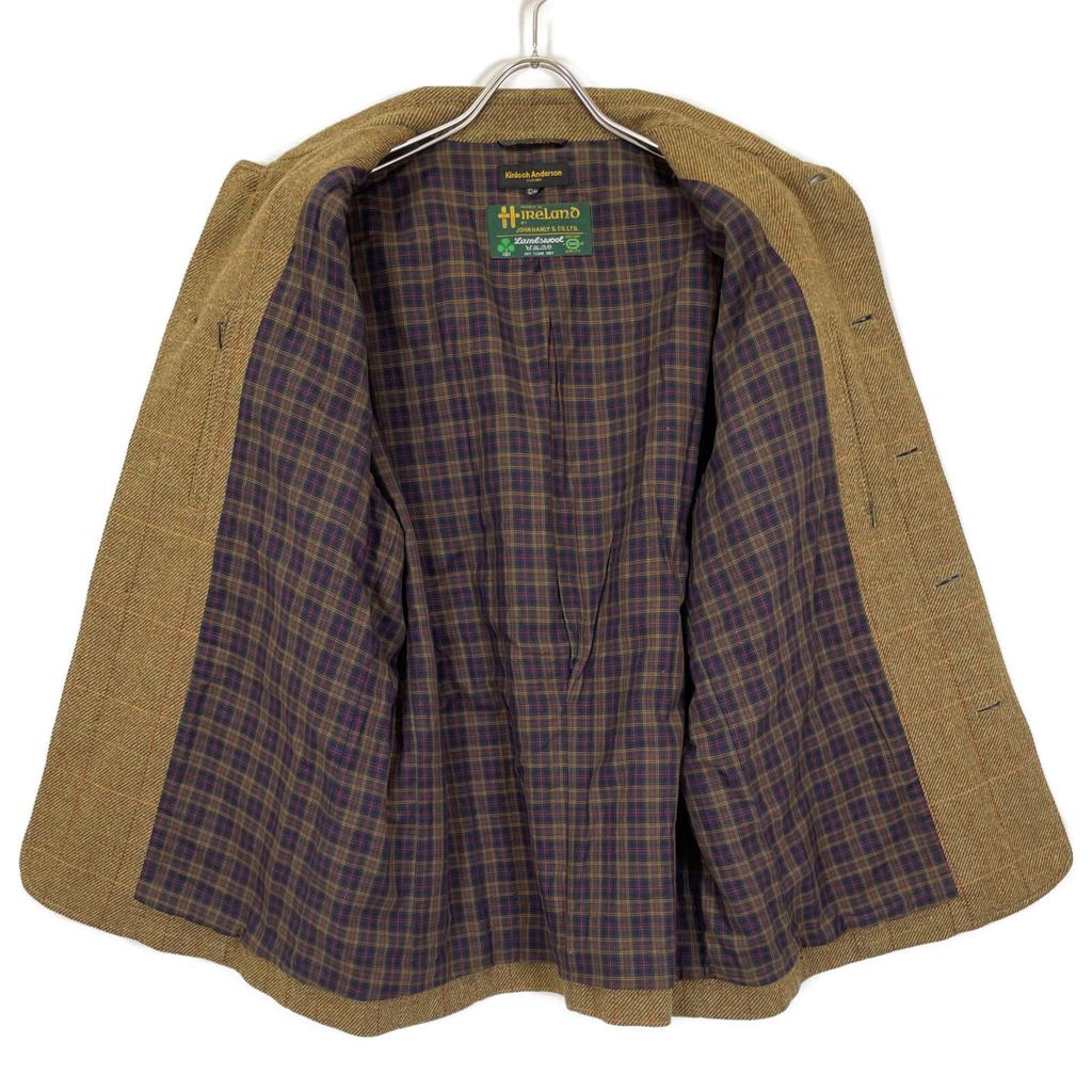 Kinloch Anderson Beige HIRELANO Tweet Jacket Jacket L beigeUsed