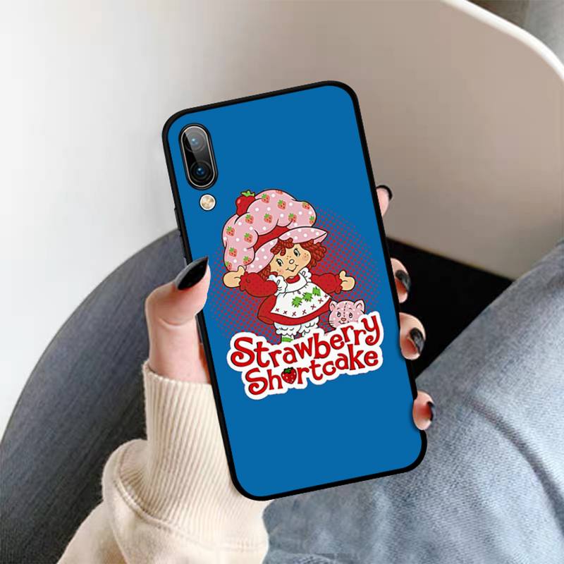 Carcasa de telefon Strawberry Shortcake Girl pentru OPPO A9 A7 A3S A1K F5 Reno 2 Z Realme 6 5 Pro C3 Vivo Y91C Y51 Y31 Y19 Y17 Y11 V17