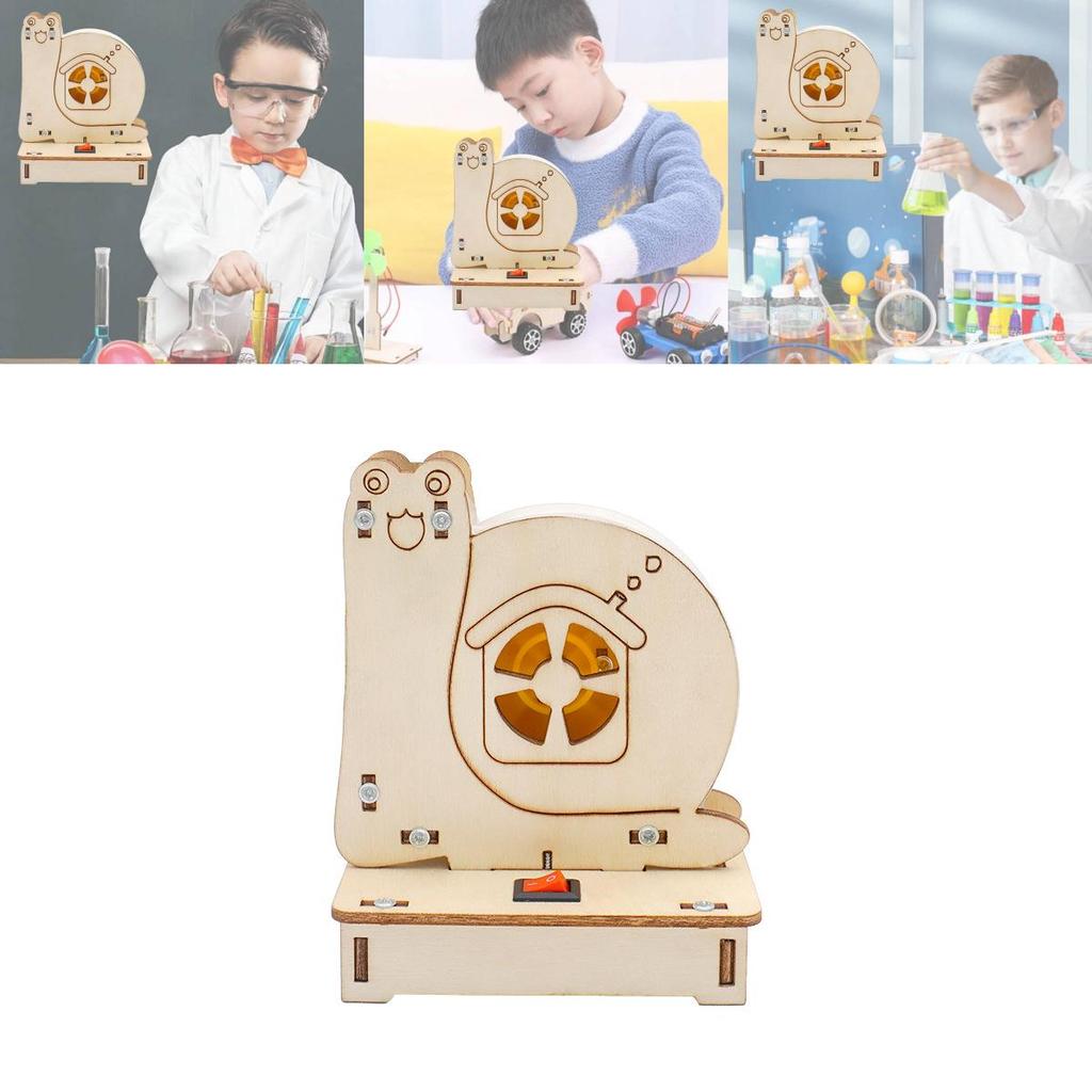 Kids Educational Diy Wood Air Suspended Ball Physics Science Experiment Toy