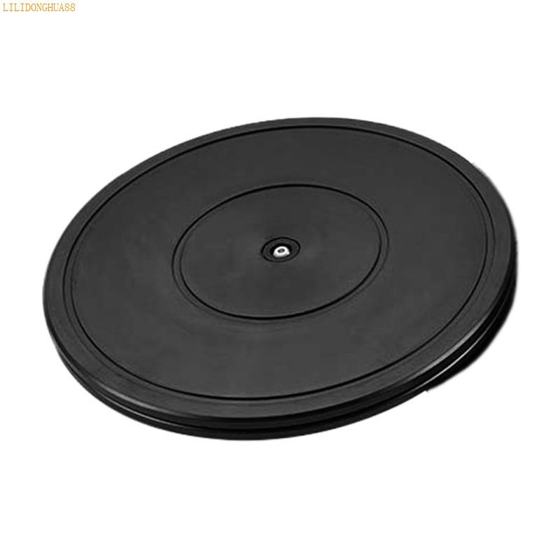 K1AE 360 Degree Rotating Craft Turntable Base for Sculpting Pottery Modeling and Photography PP Material Steel Ball Structure