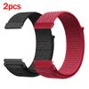 2Pcs 20mm 22mm Nylon Loop Strap For Huawei Watch 5 46mm 4pro Buds GT6 PRO GT6 GT5 Runner Sports Bracelet Braided Breathable Band