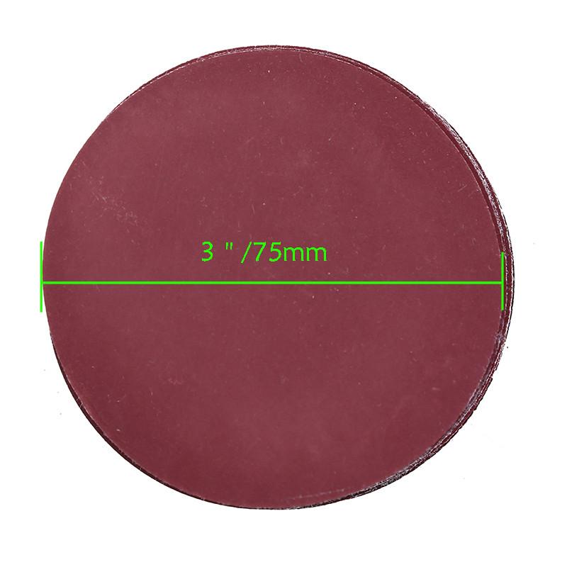 100PCS Sanding Discs Round Abrasive Sandpaper Grit 800-3000 Sanding Belt Paper Polish Pad Angle Grinder