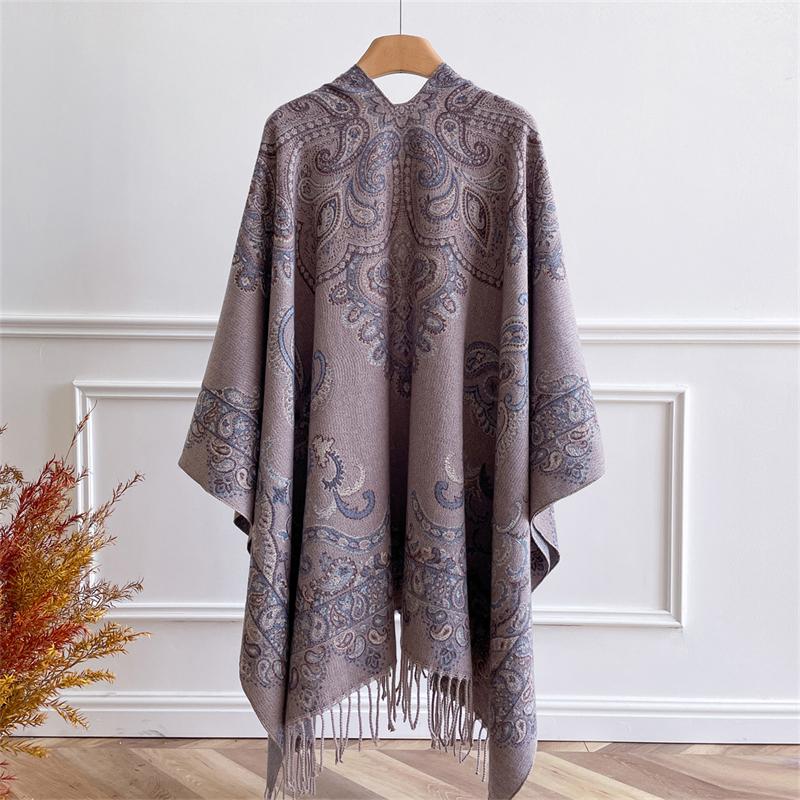 Winter Schal Schals Wickeldesign Kaschmirschal Damen Warm Mode Pashmina Femal Poncho Halstuch Echarpe Bandana