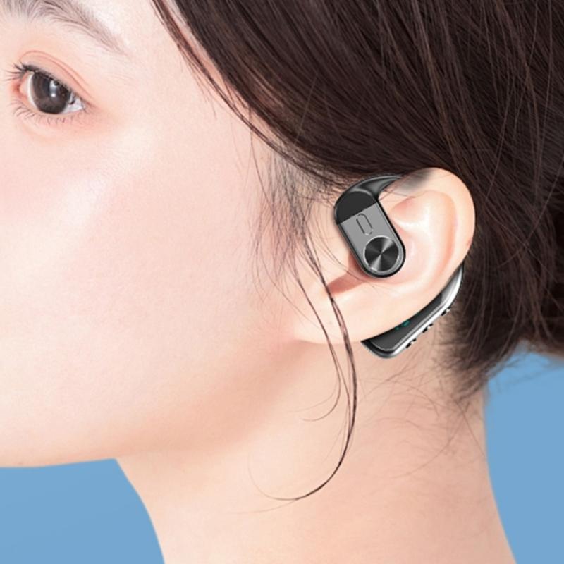 Wireless Open Ear Earphone Headphones Wireless Chip LED Power Indicator Gym Compatible Auditory Gear