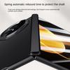 Leather With Privacy Screen Tempered Glass Protector Case For Honor Magic V3 All-inclusive Spring Hinged Camera Holder Cover