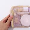 Large Capacity Mesh Cosmetic Bag Candy Color Coin Purse Durable Storage Bag