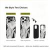 Minimalist Mono Grey Scale Holding Hands Graphic Art Film Aesthetic Protective Shockproof Bumper Case Cover For iPhone 14 15 16 Pro Max Plus